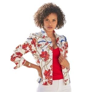 NAUTICAL Jean Jacket by Boston Proper NWT